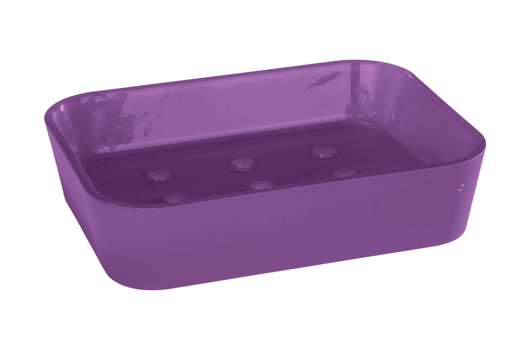 Rainbow Soap Dish - Purple for Bathroom & Shower