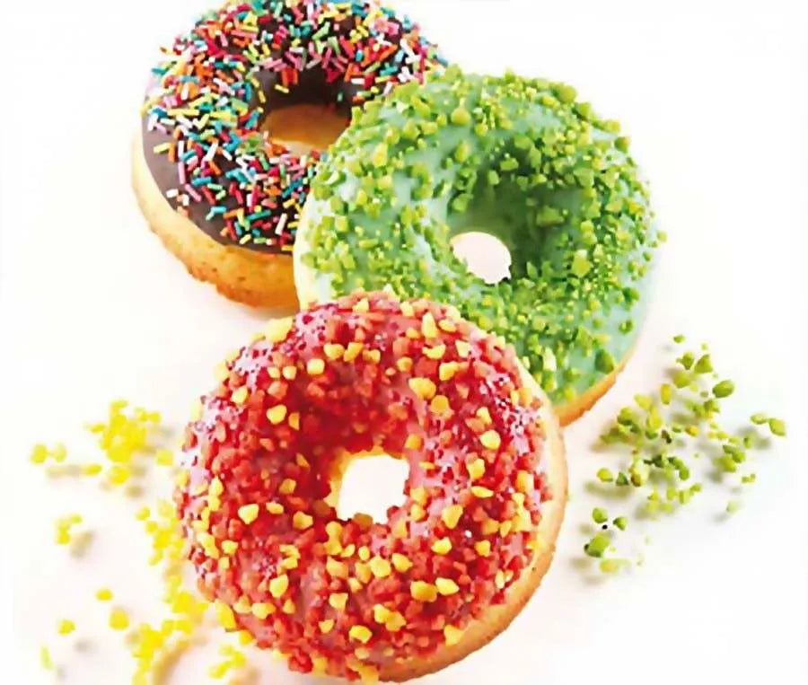 Non-Stick Silicone Donut Baking Pan with 6 Cavities - Perfect for Homemade Donuts, Muffins, and Cupcakes - Ideal for Baking Enthusiasts and Home Chefs