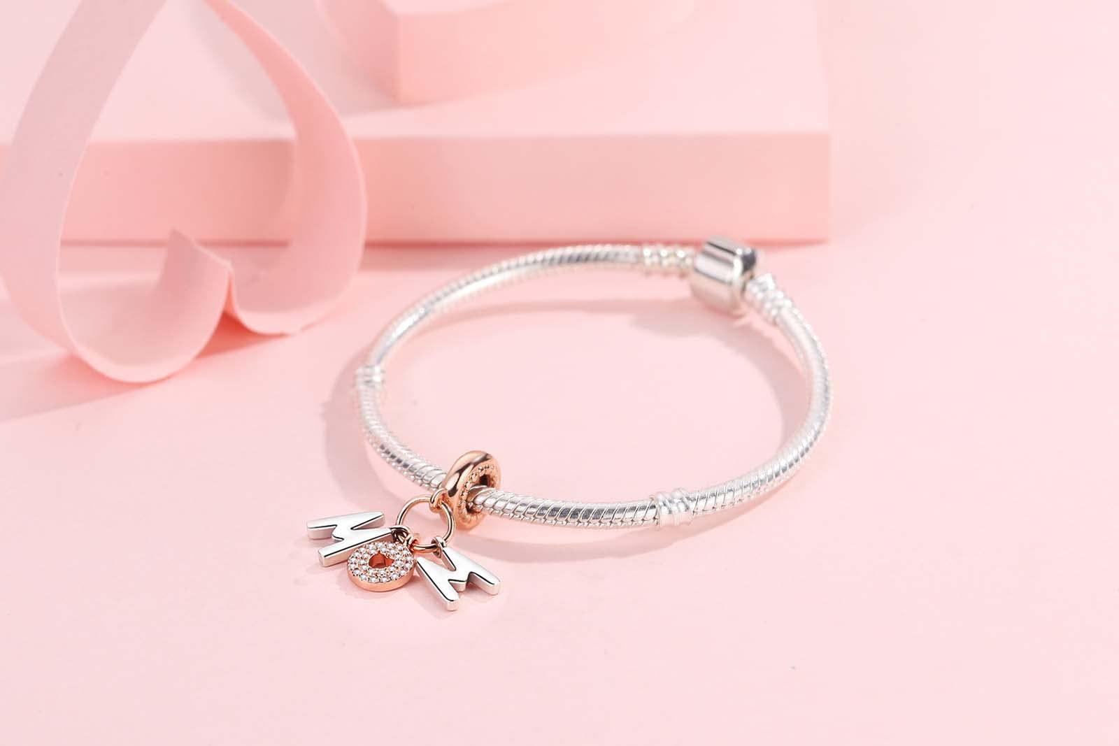 925 Sterling Silver Charm Beads & Pendants for Bracelets - Elegant Jewelry Gifts for Women, Birthday, Christmas, Mother's Day - Perfect for Layering, Stacking & Everyday Wear