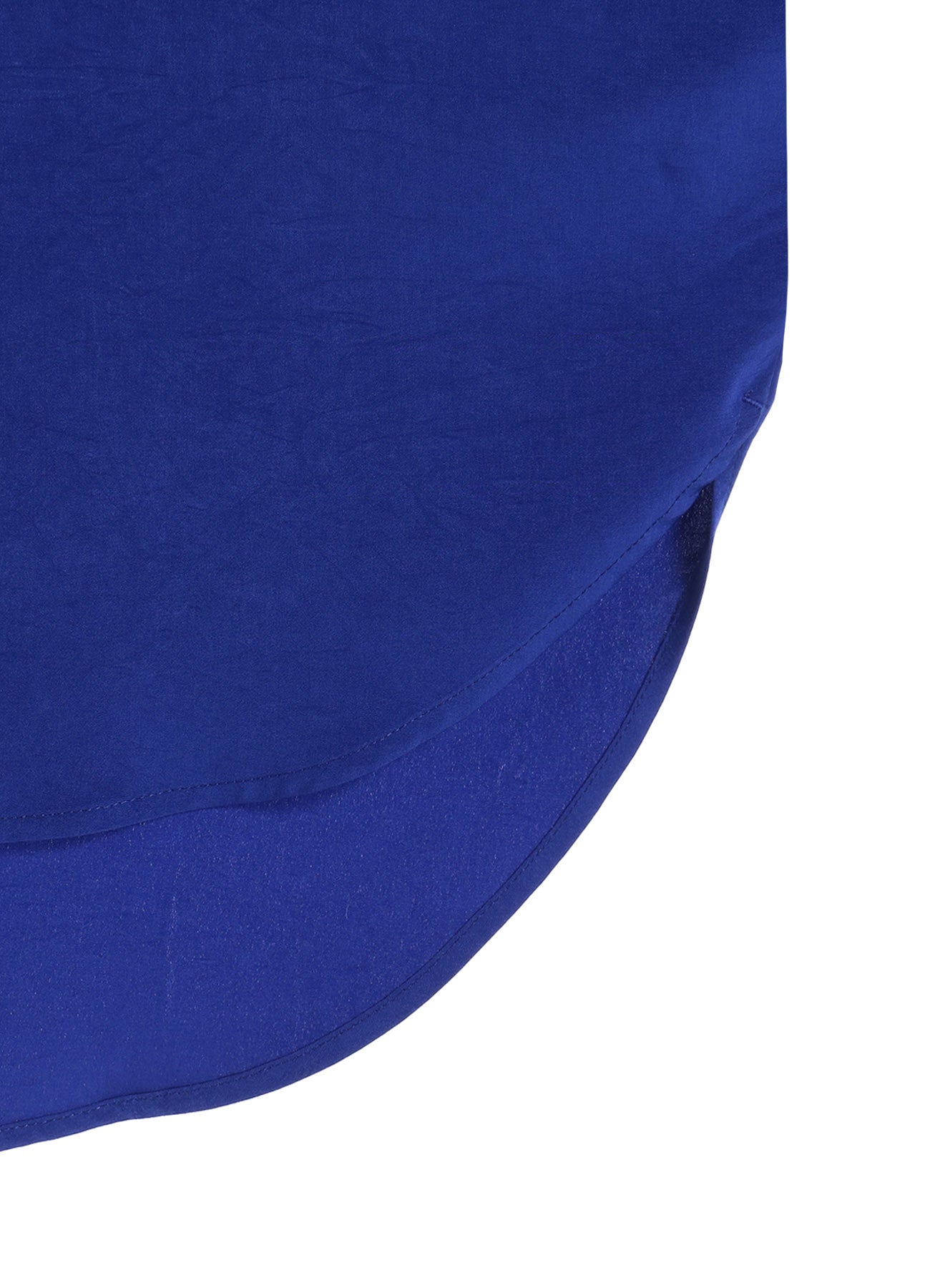 Elegant Crepe de Chine Half Sleeve Cape Blouse - Women's Fashion Tops for Office Wear & Evening Outfits
