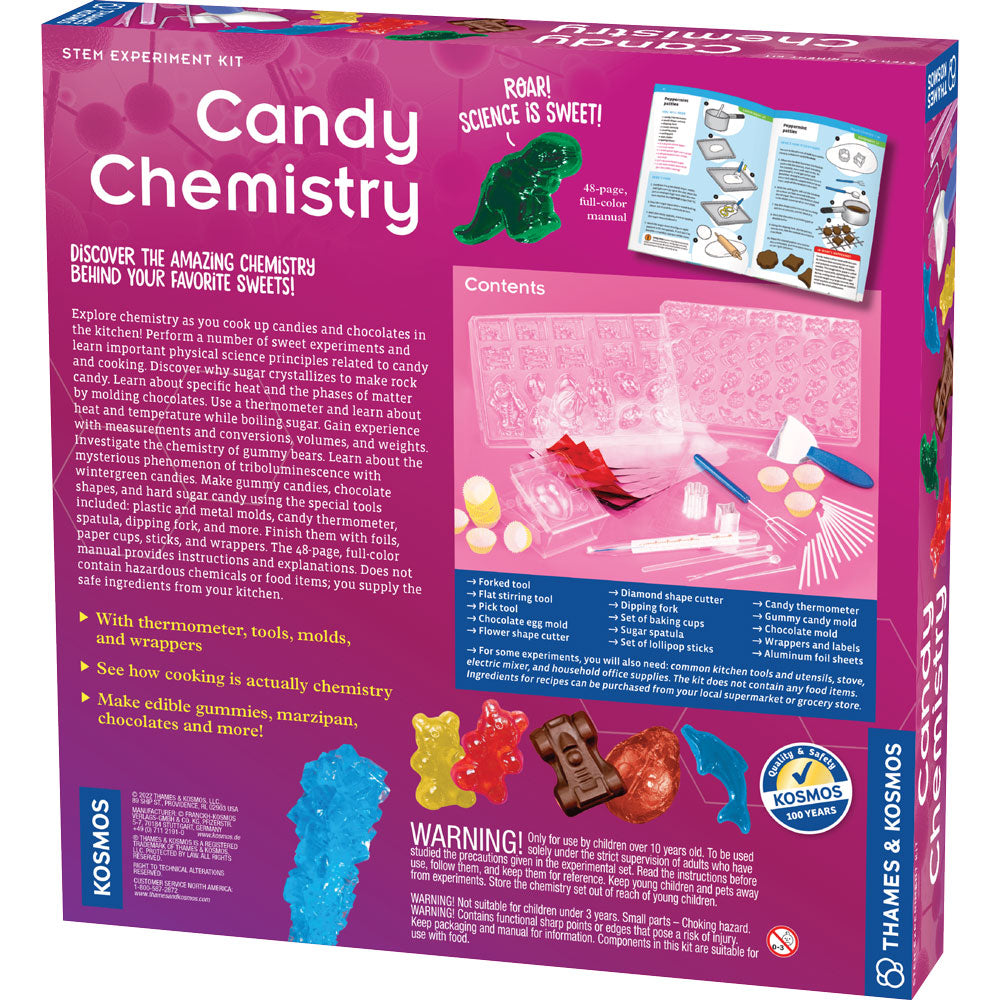 Fun Science Experiments Kit - Candy Chemistry Lab for Kids | STEM Learning & DIY Activities | Perfect for Birthday Parties & Classroom Science Projects