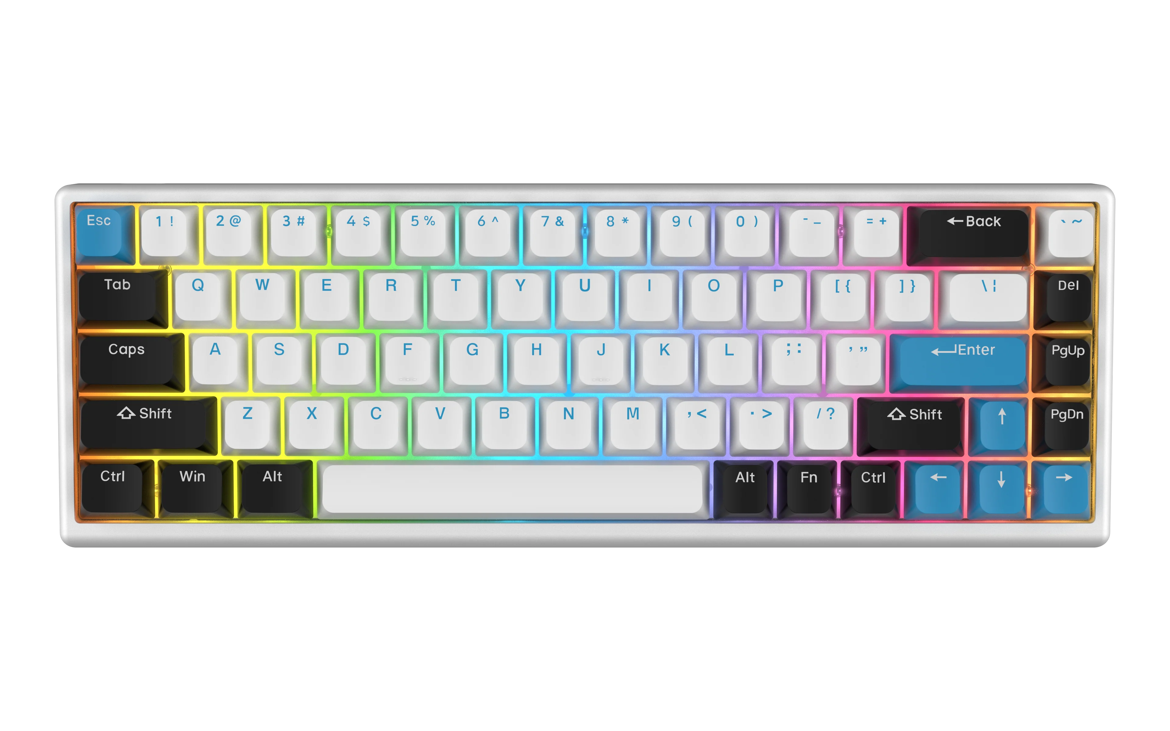 Arbiter Studio Polar 65 Hall Effect Magnetic Rapid Trigger Gaming Keyboard - Kumo Blue | Ultra-Responsive for Competitive Gaming & Typing