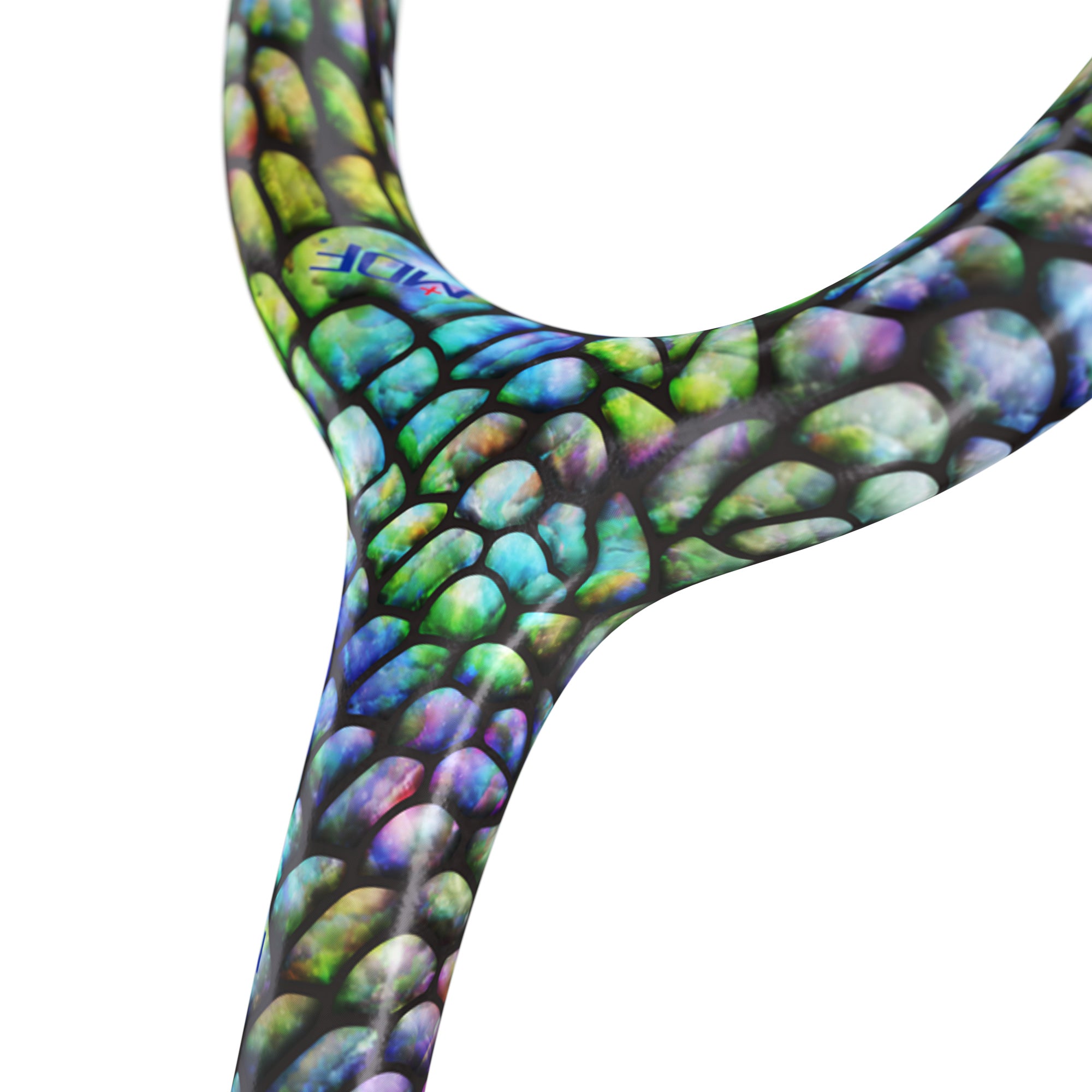 ProCardial® Titanium Cardiology Stethoscope - Mermaid/Kaleidoscope Design for Medical Professionals | Ideal for Doctors, Nurses & Healthcare Workers