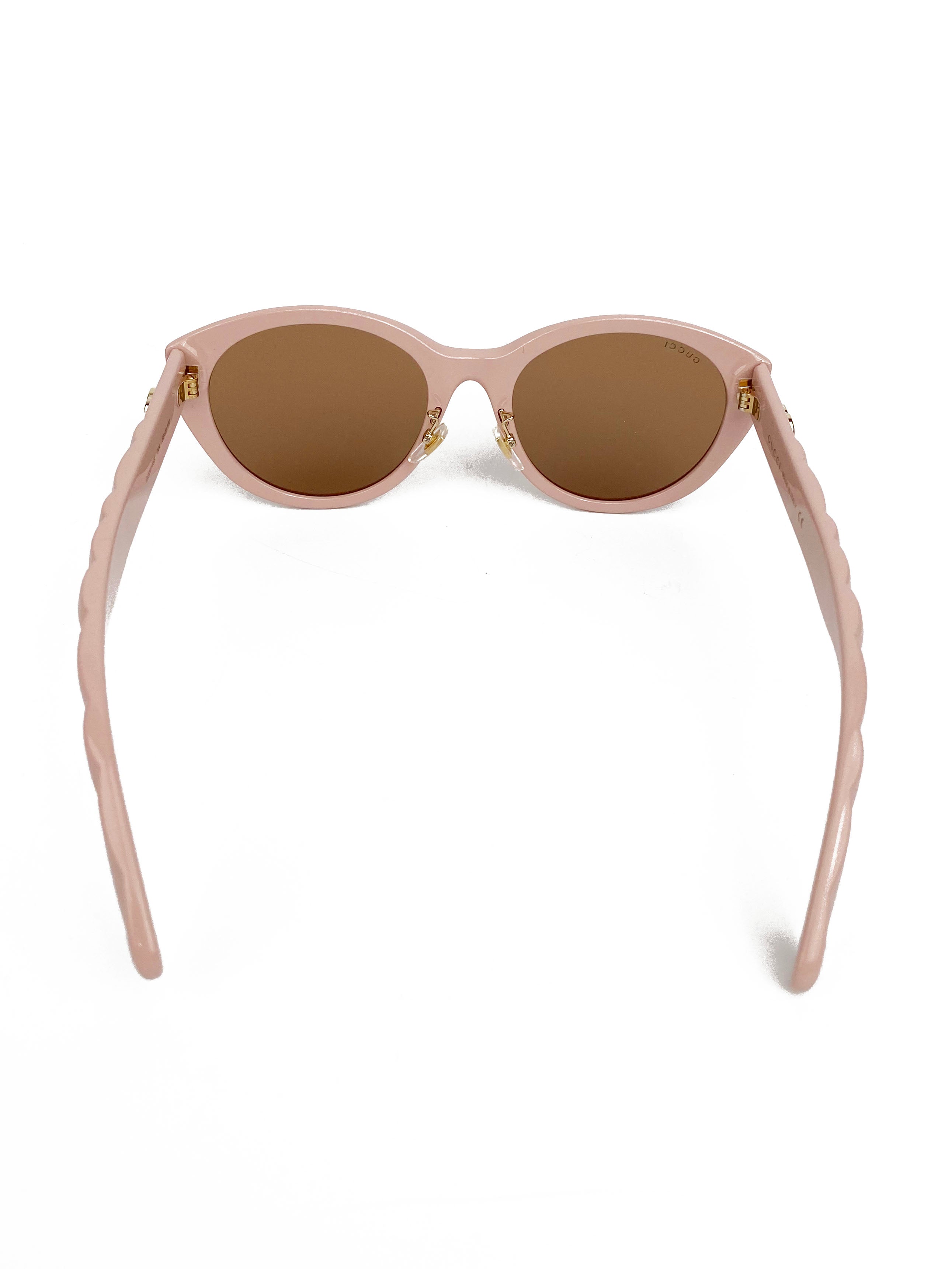 Gucci GG0814SK Pale Pink Sunglasses for Women - Luxury Designer Shades for Summer, Beach & Outdoor Fashion