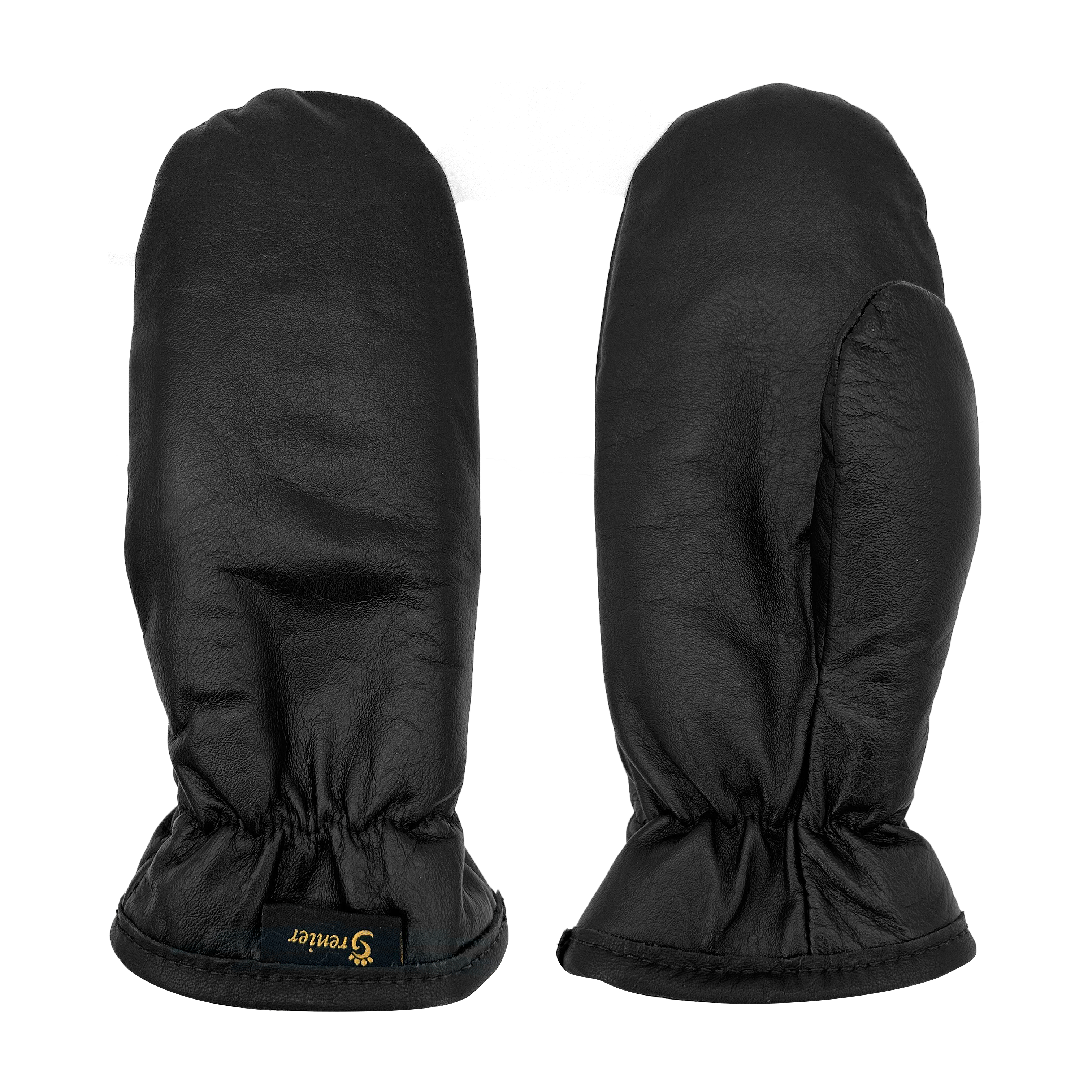 Women's Warm Sheepskin Lined Leather Mittens - Winter Gloves for Cold Weather, Outdoor Activities & Snow Sports