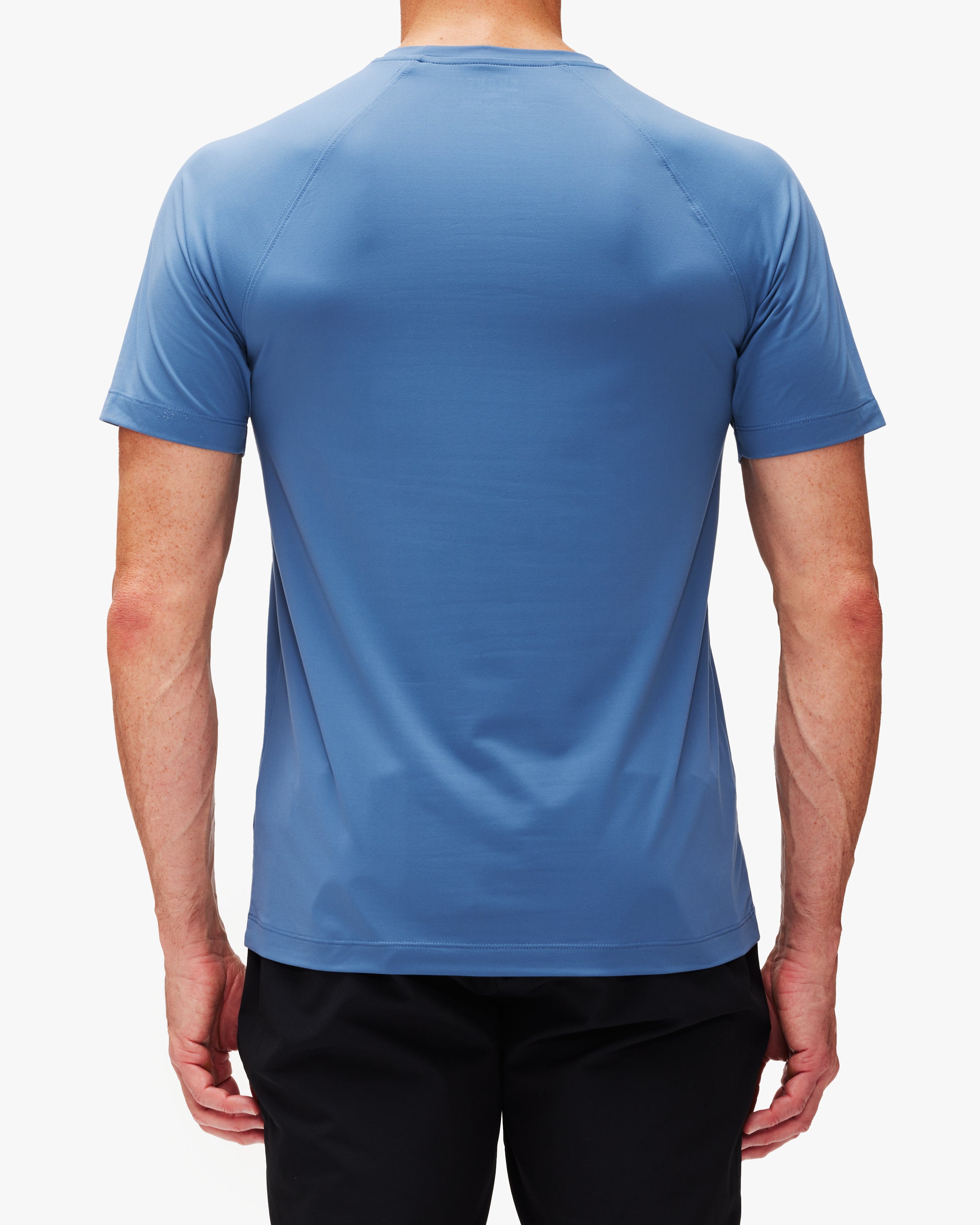 Rhone Reign Men's Performance Short Sleeve T-Shirt - Moisture Wicking & Breathable Workout Top for Gym, Running & Active Lifestyle