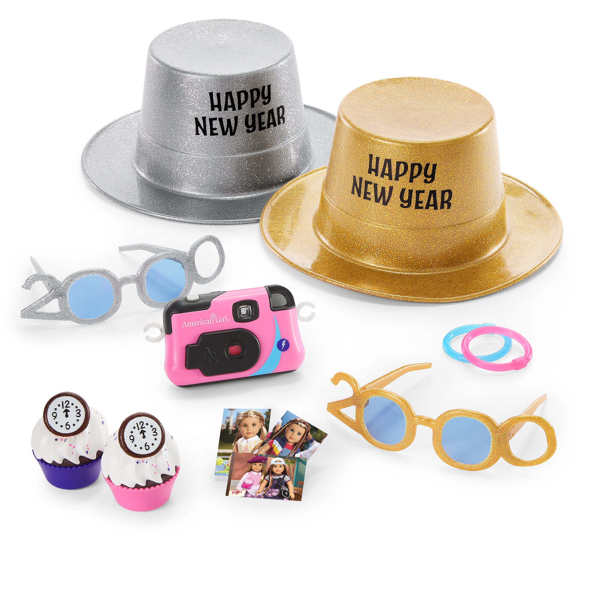 Isabel & Nicki New Year's Celebration Bundle - Historical Characters Costume Set for Cosplay, Themed Parties & Holiday Events