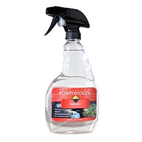 **The Pond Digger Pond Clear Spray - 16oz | Natural Algae Control for Ponds & Water Features | Safe for Fish & Plants | Perfect for Garden Ponds, Koi Ponds & Fountains**