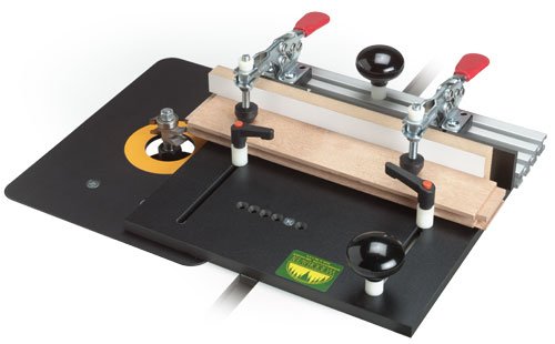 Woodhaven 526 Professional Coping Sled for Router Tables - Precision Woodworking Tool for Accurate Joinery | Made in USA | Perfect for Cabinet Making, Crown Molding & Furniture Building
