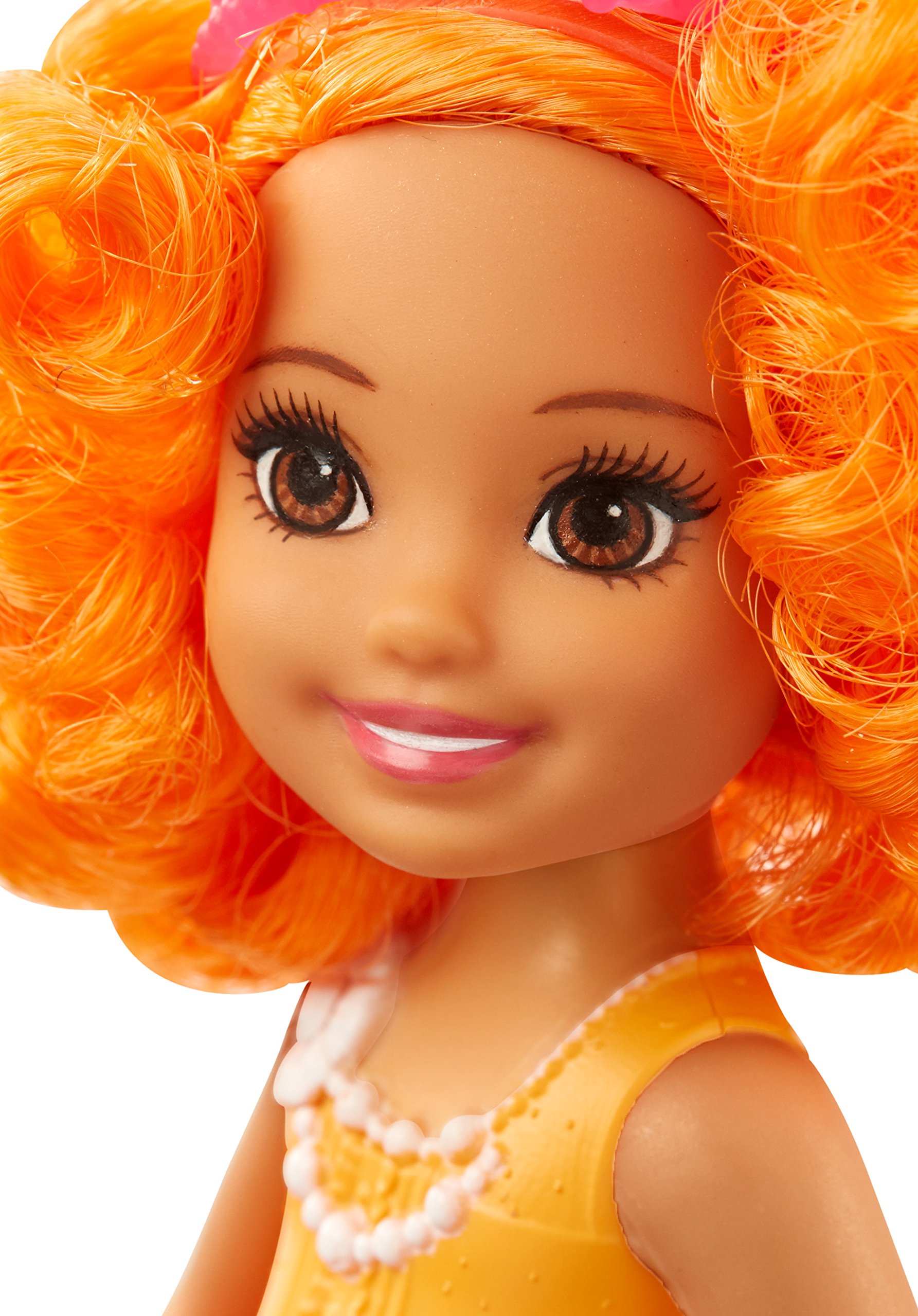 Barbie Dreamtopia Rainbow Cove Sprite Doll - Orange Hair Fairy Doll with Glittery Wings | Perfect for Imaginative Play, Birthday Gifts & Collectors (Ages 3+)