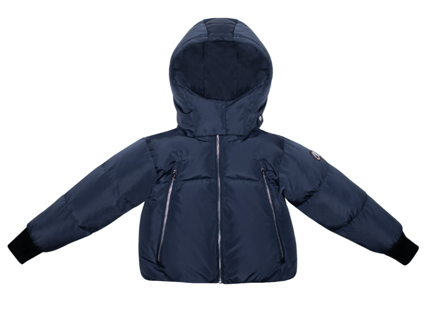 ELLABEE Girls' Zip-Up Puffer Jacket for Toddlers (Ages 2-6 Years) - Warm Winter Coat for Outdoor Play & School Activities
