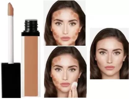 Best Liquid Concealer for Dark Complexion - Full Coverage Makeup for Under Eyes & Blemishes - Perfect for Daily Wear & Special Occasions