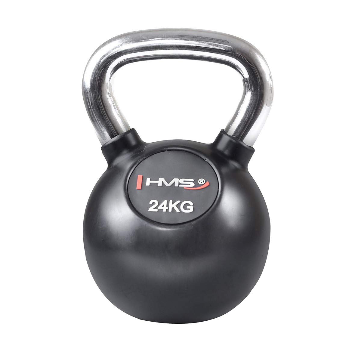 HMS Unisex Cast Iron Kettlebell - 17-64-057 (Black, One Size) for Home Gym, CrossFit & Strength Training - Durable Fitness Equipment for Weightlifting & Workouts