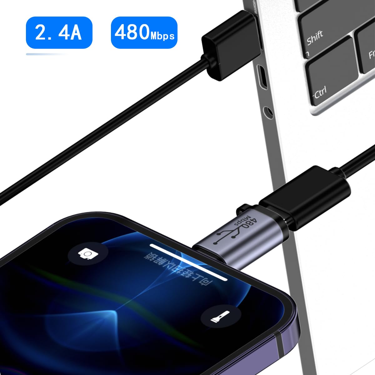 USB C to Micro USB Adapter (7 Pack) - Type C Female to Micro USB Male Converter - USB C Extender & Mini USB Connector - Perfect for Smartphones, Tablets, Chargers & Power Banks