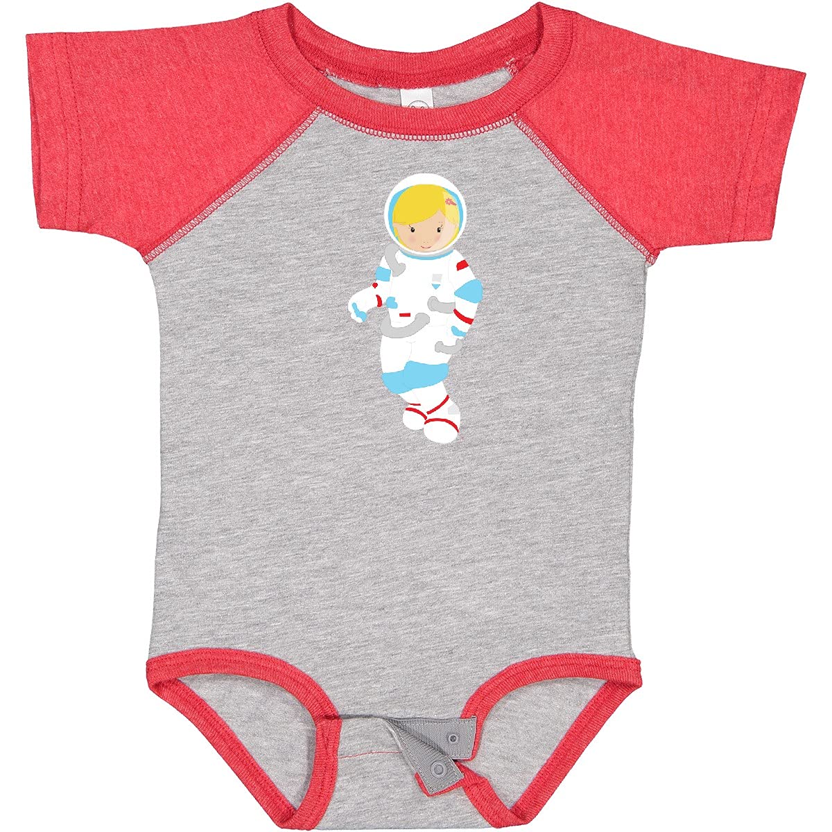 Inktastic Astronaut Girl Baby Bodysuit - Cute Space Flight & Cosmonaut Outfit for Infants | Perfect for Space-Themed Parties, Nursery Photos & Everyday Wear