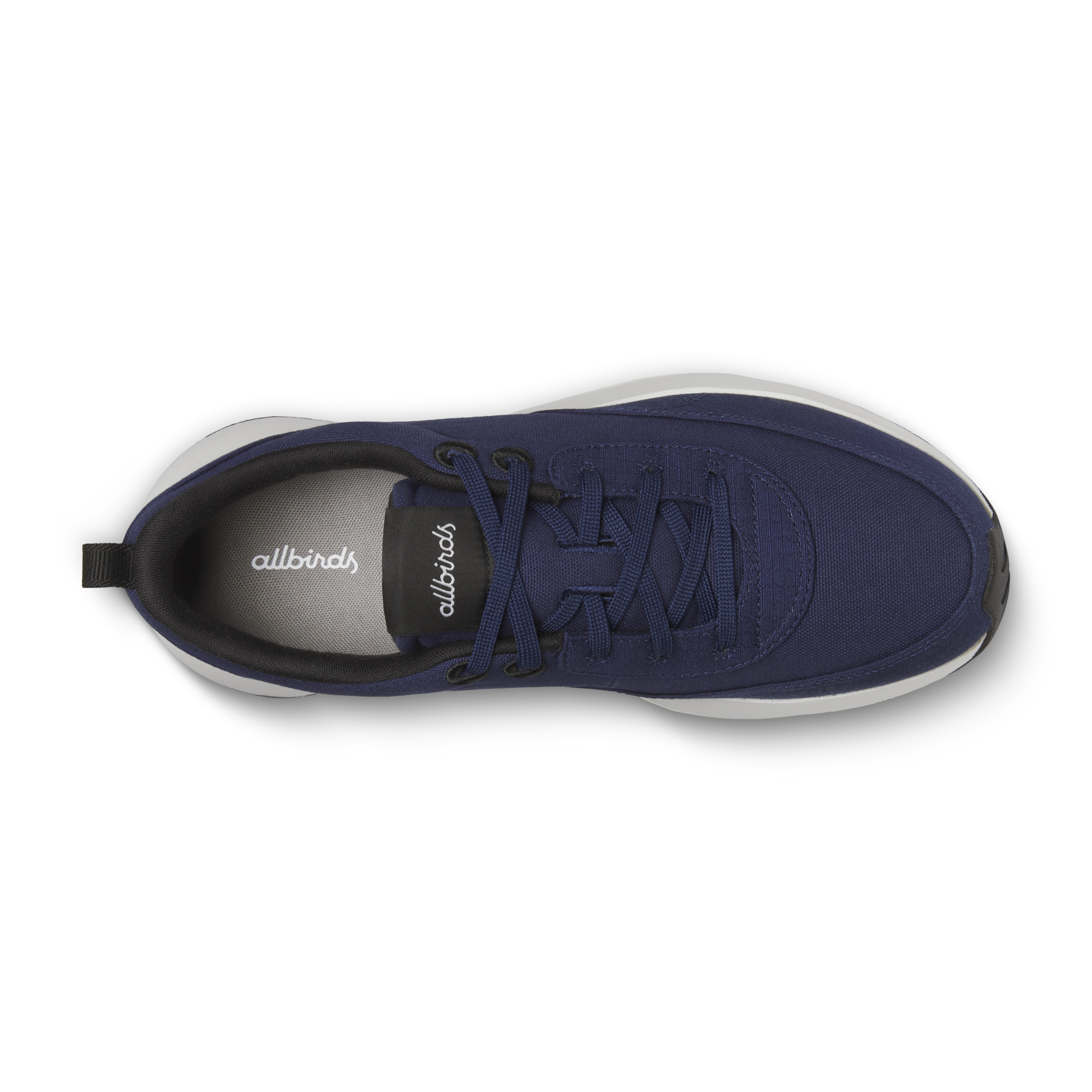 Women's Fashion Sneakers - Comfortable Courier Style Deep Navy with Natural White Sole | Perfect for Casual Wear, Walking & Everyday Outfits
