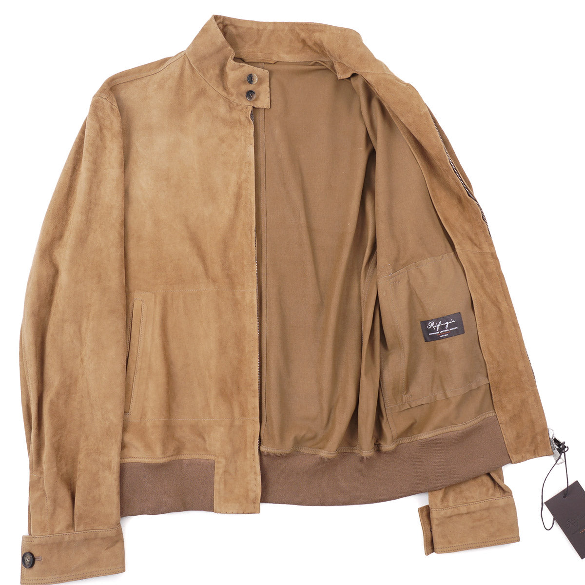 Rifugio Unlined Suede Bomber Jacket for Men - Lightweight Casual Outerwear for Fall & Spring | Perfect for Date Nights, Travel & Street Style