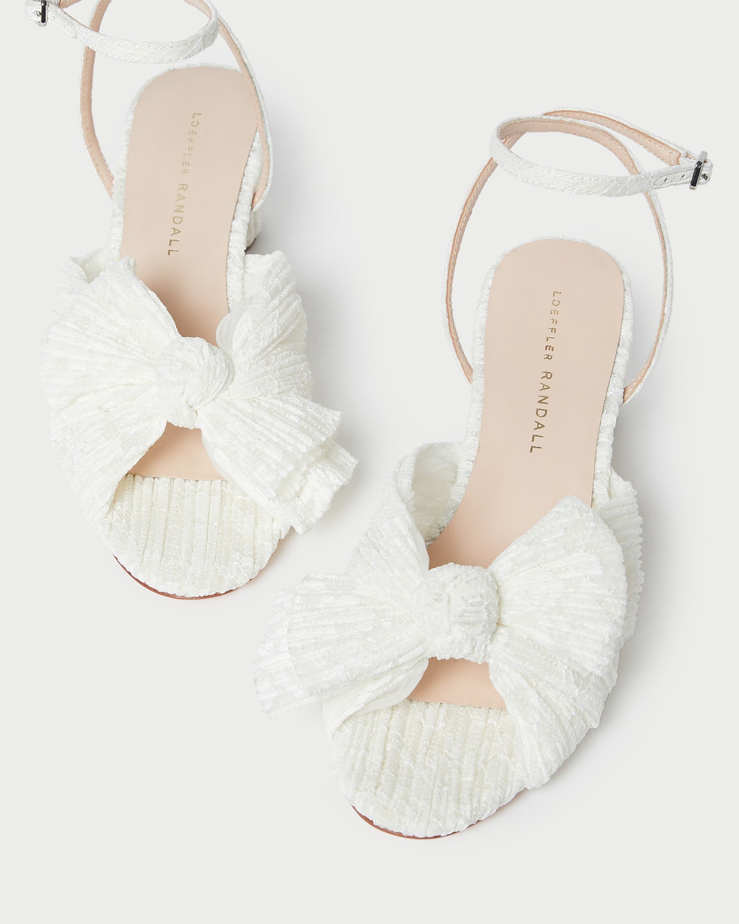 Elegant White Lace Bow Heels - Women's Fashion High Heel Shoes for Weddings, Parties & Special Occasions