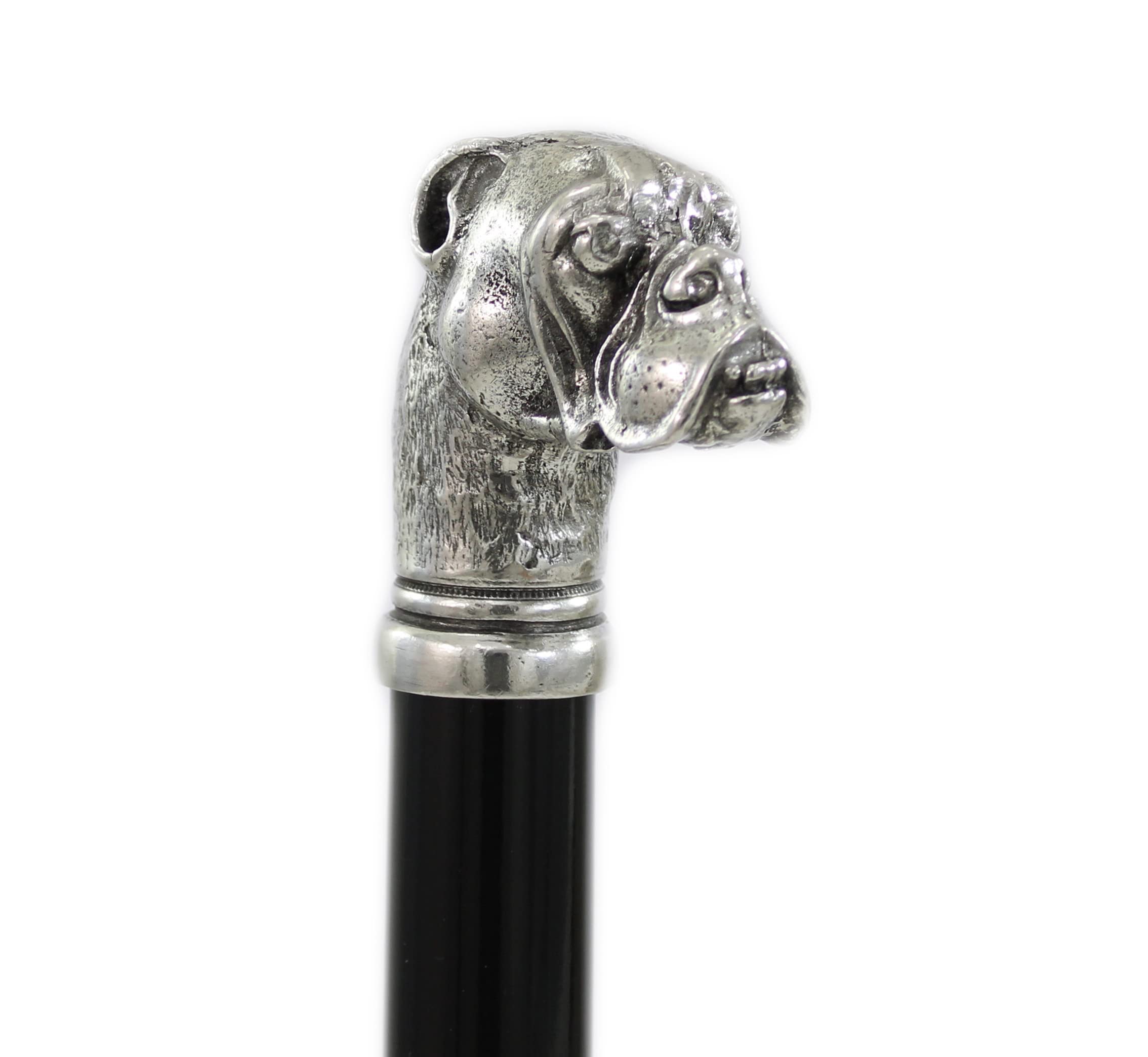 Stylish Bulldog Dog Head Walking Cane - Lightweight Adjustable Cane for Seniors & Mobility Support - Perfect for Indoor & Outdoor Use