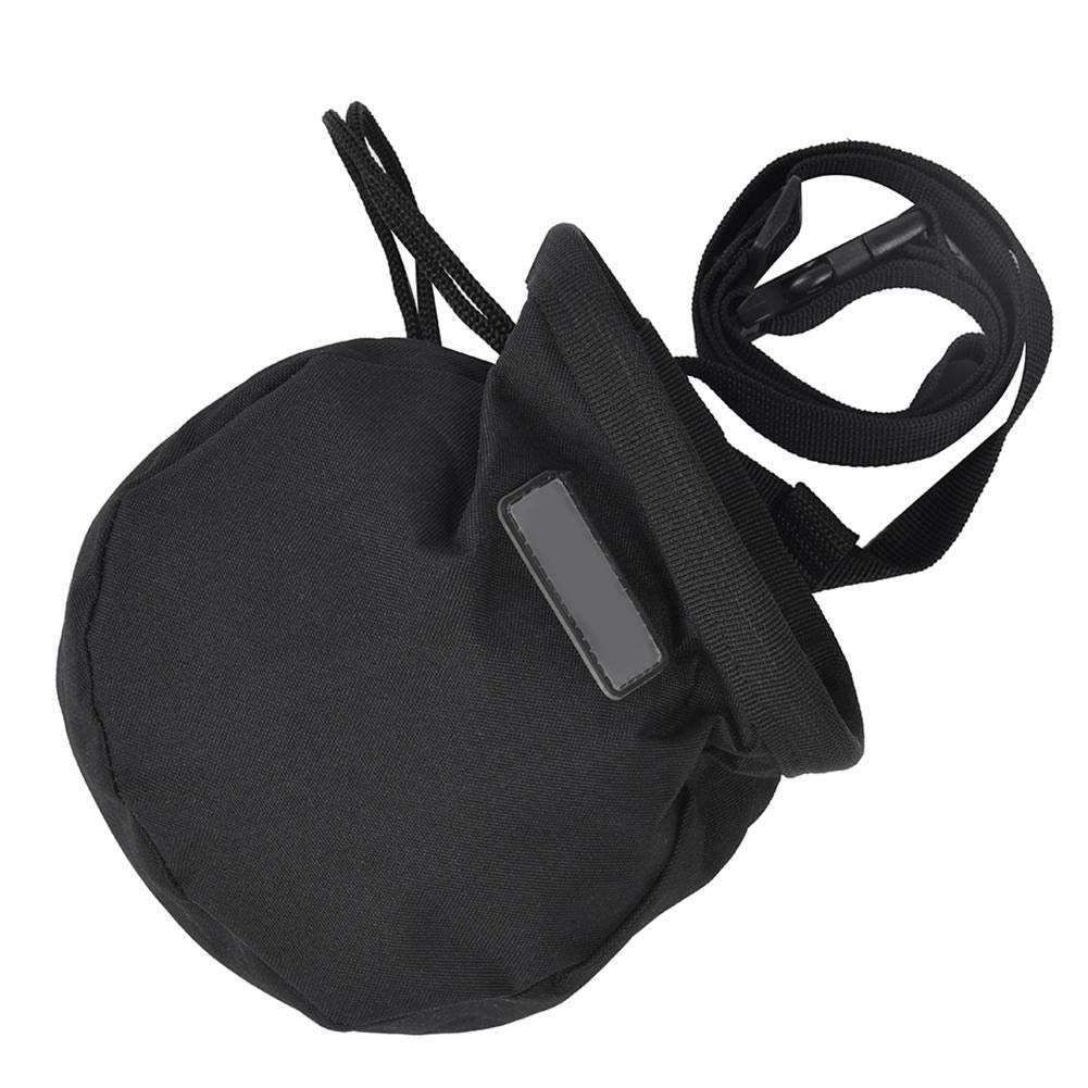 Best Rock Climbing Chalk Bag with Zipper - Durable Metal Powder Pouch for Outdoor Climbing & Bouldering - Waist Belt Chalk Storage for Gym Training & Sports