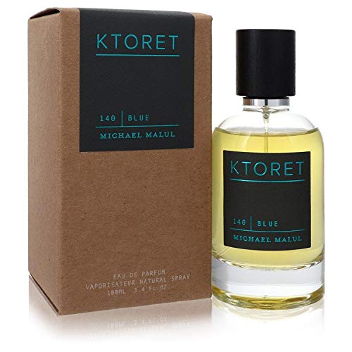 Ktoret 140 Blue Cologne for Men - Eau de Parfum Spray 3.4 oz | Thankful Bliss Fragrance | Day & Night Wear, Date Night, Office & Special Occasions