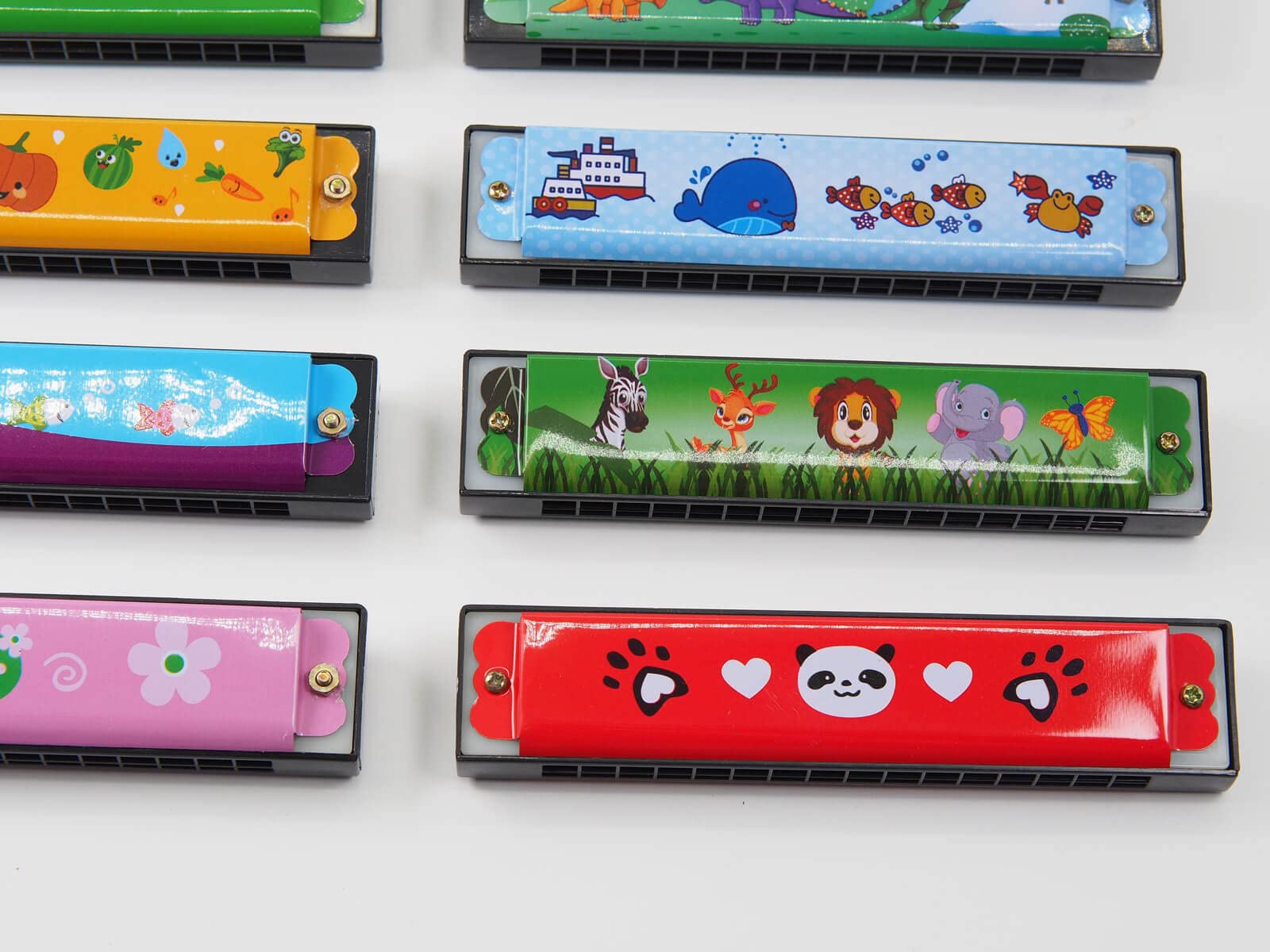 24-Piece Kids Harmonica Toy Set - 16 Hole Musical Instrument for Toddlers & Children - Perfect for Birthday Party Favors, Goodie Bags & Music Education - Fun Learning Toy Gift for Boys & Girls Ages 3+
