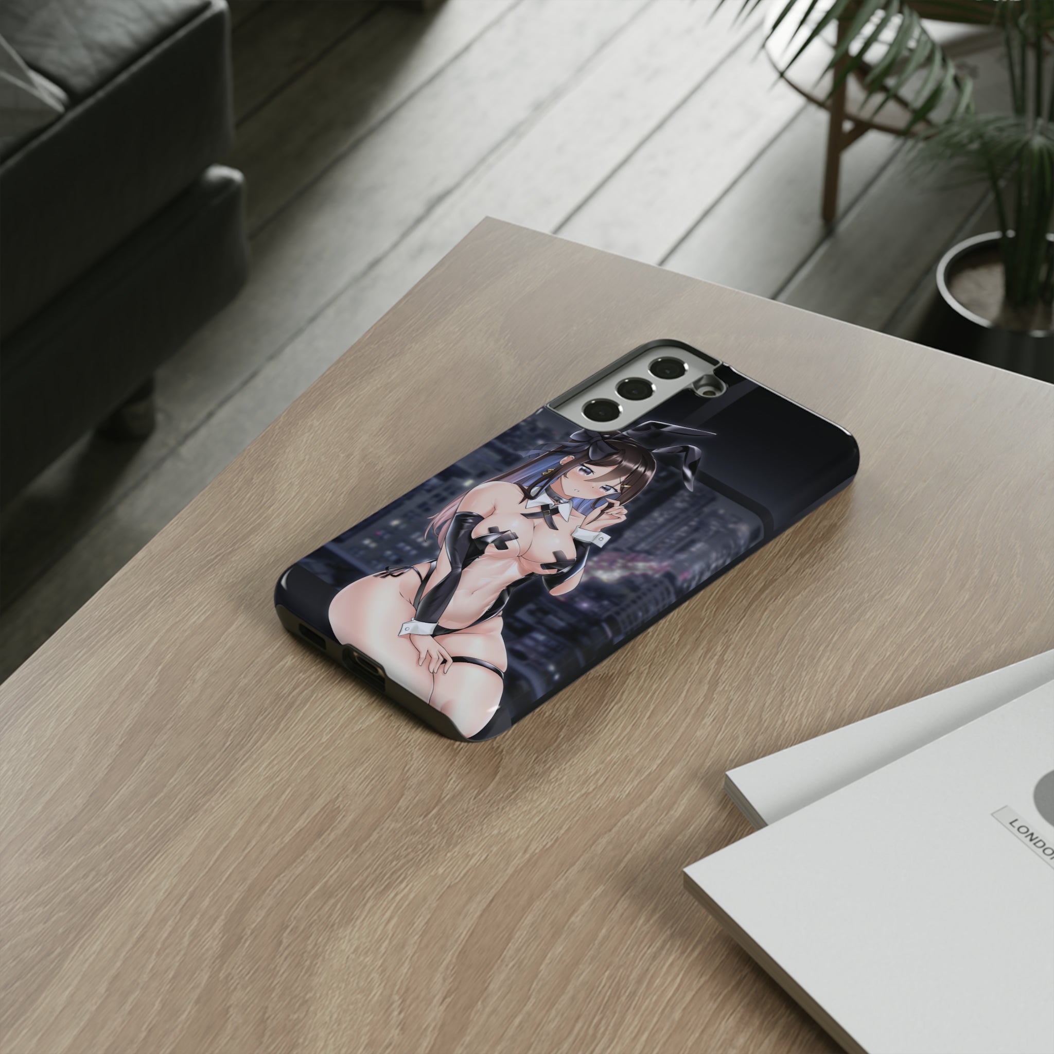 Stylish PASTIES SUIT SATOMI Phone Case - Trendy Protective Cover for iPhone & Samsung - Perfect for Daily Use, Travel & Fashion Accessories