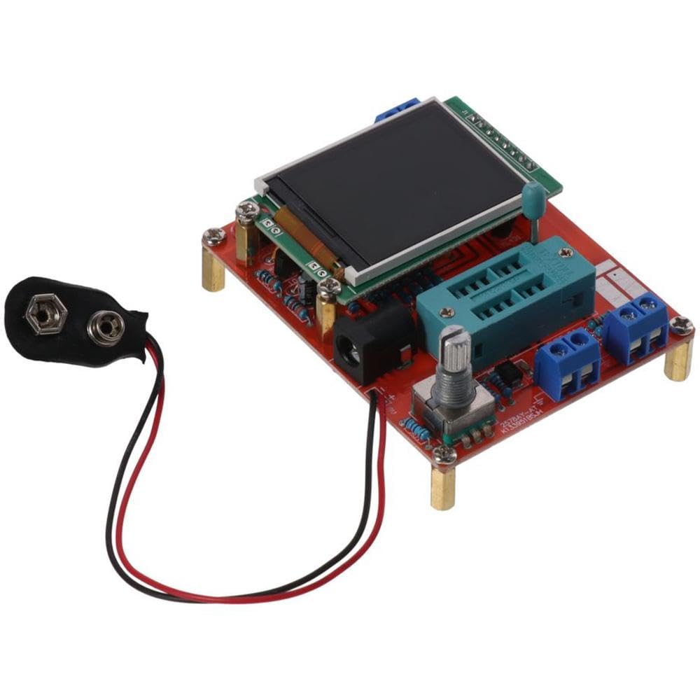 GM328 Multifunctional Transistor Tester - Digital Capacitance Meter, PWM Frequency Counter, Component Analyzer | Perfect for Electronics Repair, DIY Projects & Circuit Testing