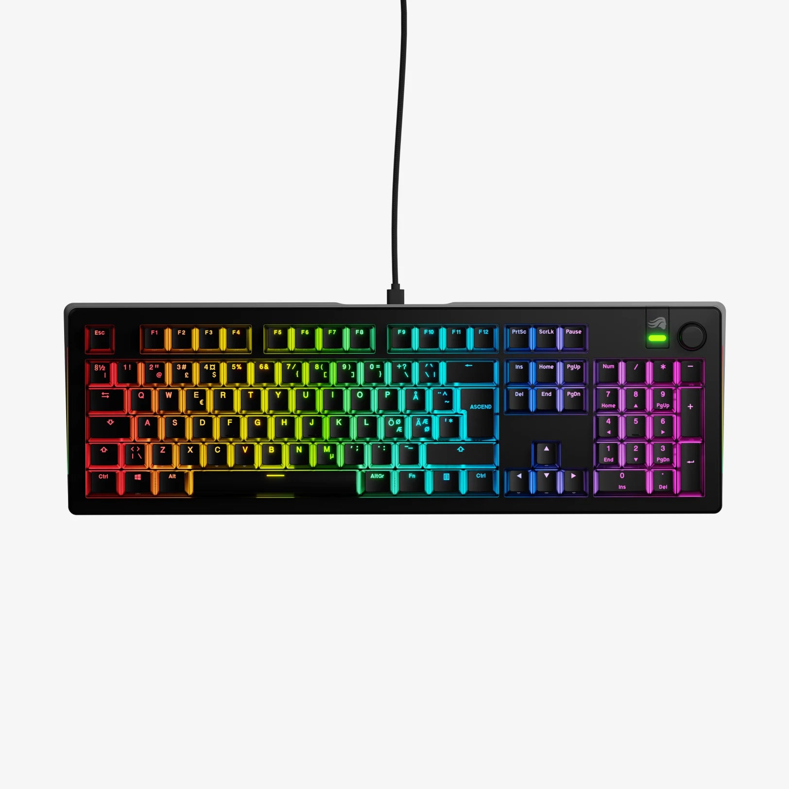 GMMK 3 Prebuilt Mechanical Gaming Keyboard - 96% Compact Layout, Hot-Swappable Switches, RGB Backlit - Perfect for PC Gaming, Office Work & Typing Enthusiasts