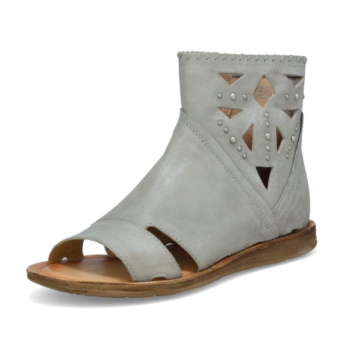 Miz Mooz Fletcher Women's Bohemian Leather Sandals - Comfortable & Stylish for Summer, Beach, and Casual Outings