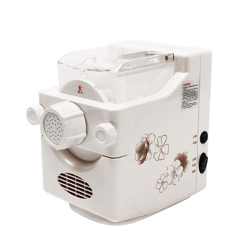 JDH Electric Pasta Maker Machine - Automatic Spaghetti Noodle Maker with 9 Attachments, Vegetable Pasta Press & Cutter, Dual-Button Control for Easy Operation - Perfect for Italian Cuisine, Healthy Homemade Meals & Family Cooking