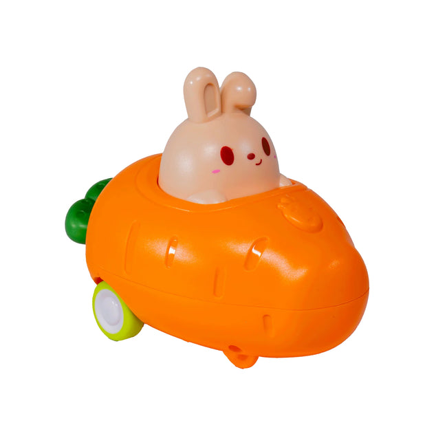 Assorted Push 'N Go Bunny Toy - Fun and Interactive Toddler Push Toy for Kids - Perfect for Indoor Play, Outdoor Activities, and Early Learning Development