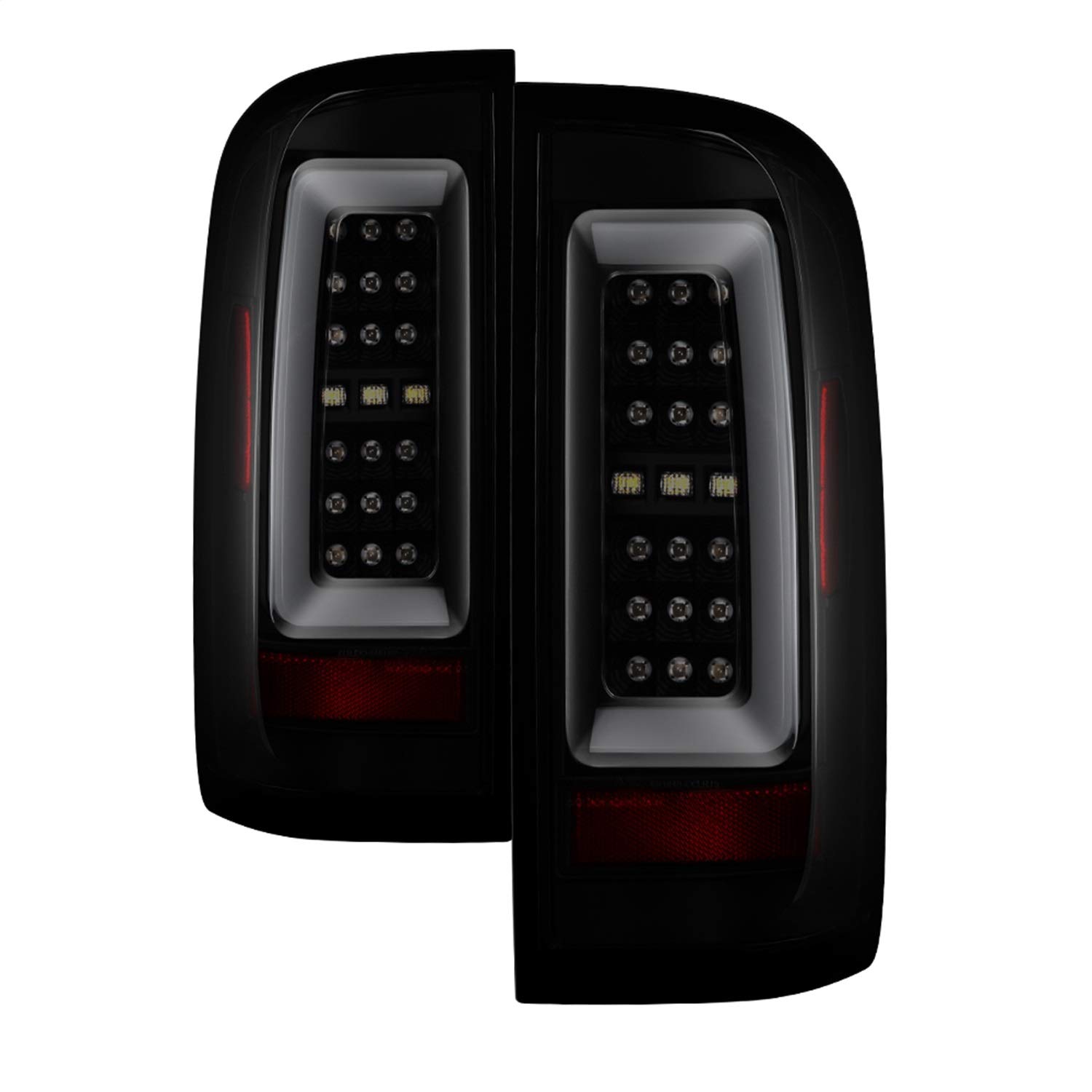 Spyder 5085252 Auto LED Tail Lights (Black/Smoke) - High-Performance Lighting for Trucks & SUVs