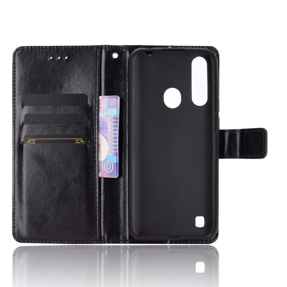 Premium Leather Wallet Flip Case for ZTE Blade A7 2020 / A7s (EA72020) - Slim Protective Cover with Card Slots & Kickstand | Perfect for Work, Travel & Daily Use