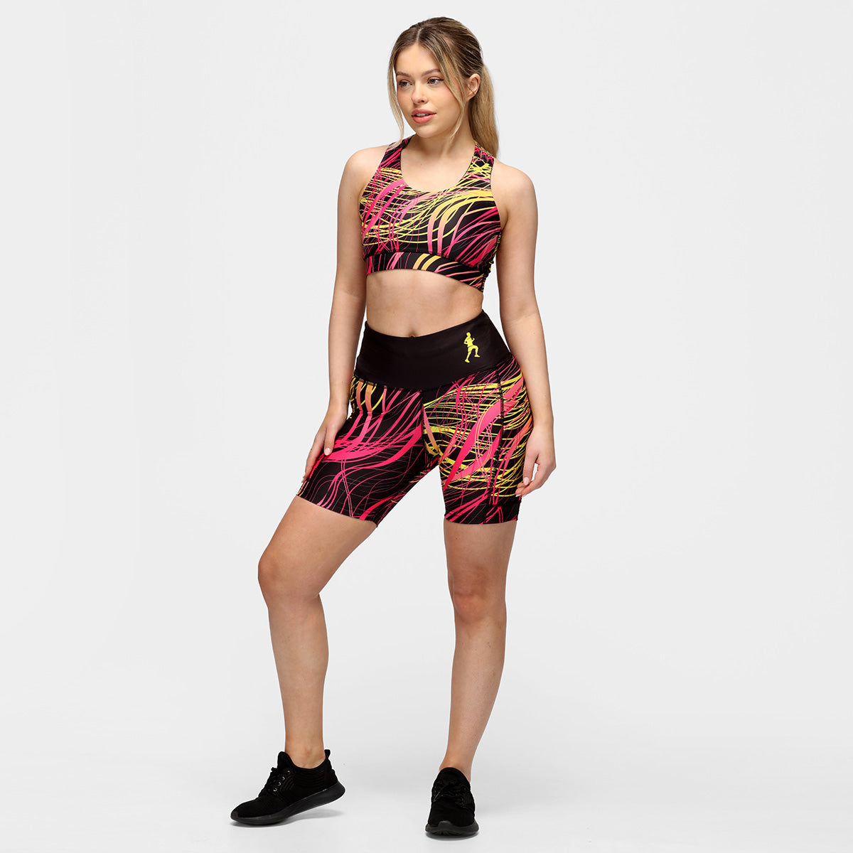 LLHM Sounds of London Running Shorts with Pockets - Lightweight Athletic Shorts for Men & Women - Perfect for Jogging, Gym Workouts & Outdoor Activities