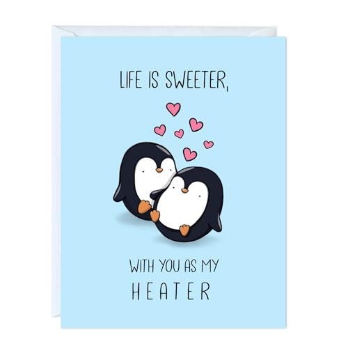 Life is sweeter with you as my heater - penguins