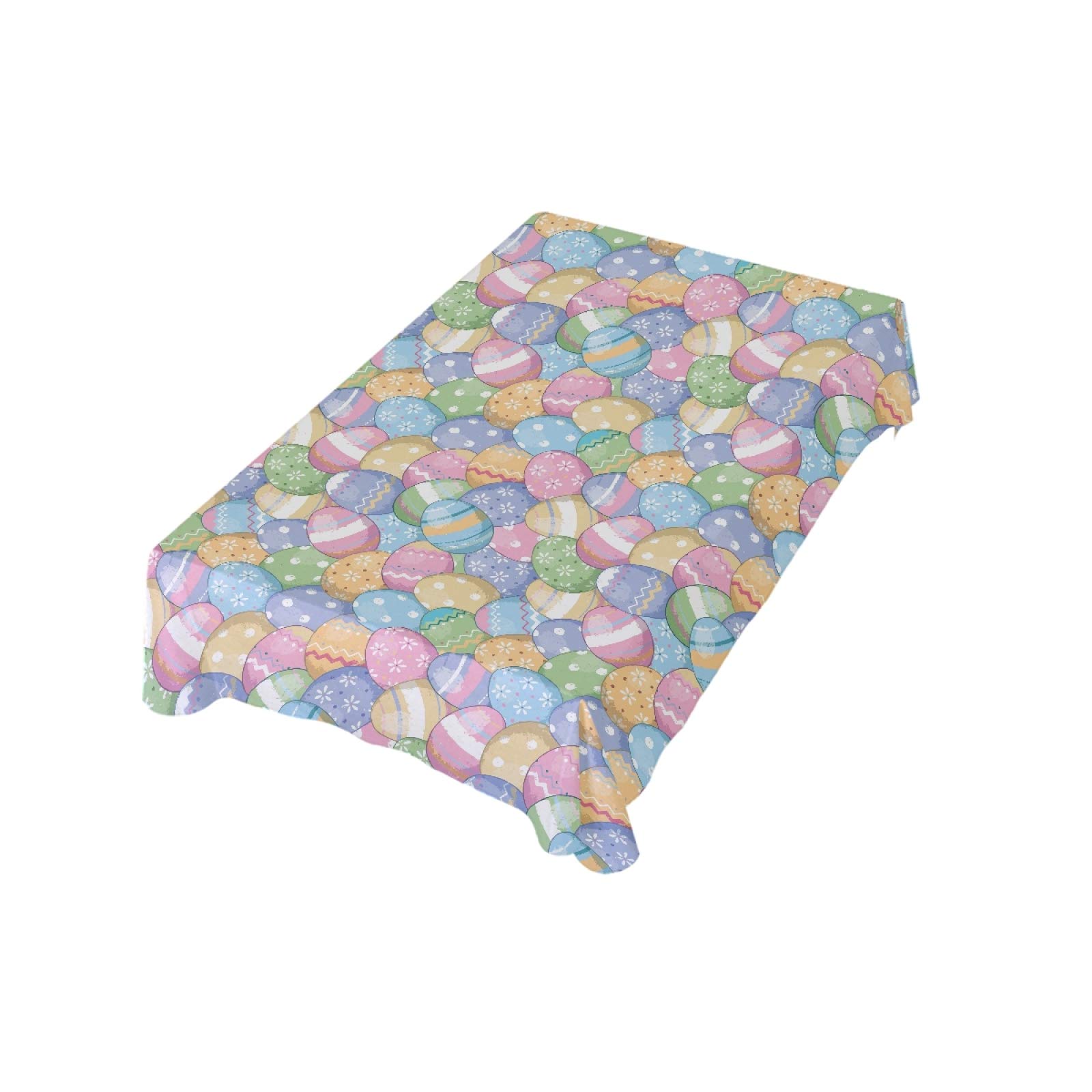 Funny Easter Eggs Rectangle Tablecloth 60