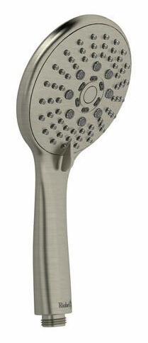 3 Function Handshower with 6 Spray Modes - Brushed Nickel Finish (Model 4366BN) by RIOBEL - Perfect for Bathroom, Shower & Spa Relaxation