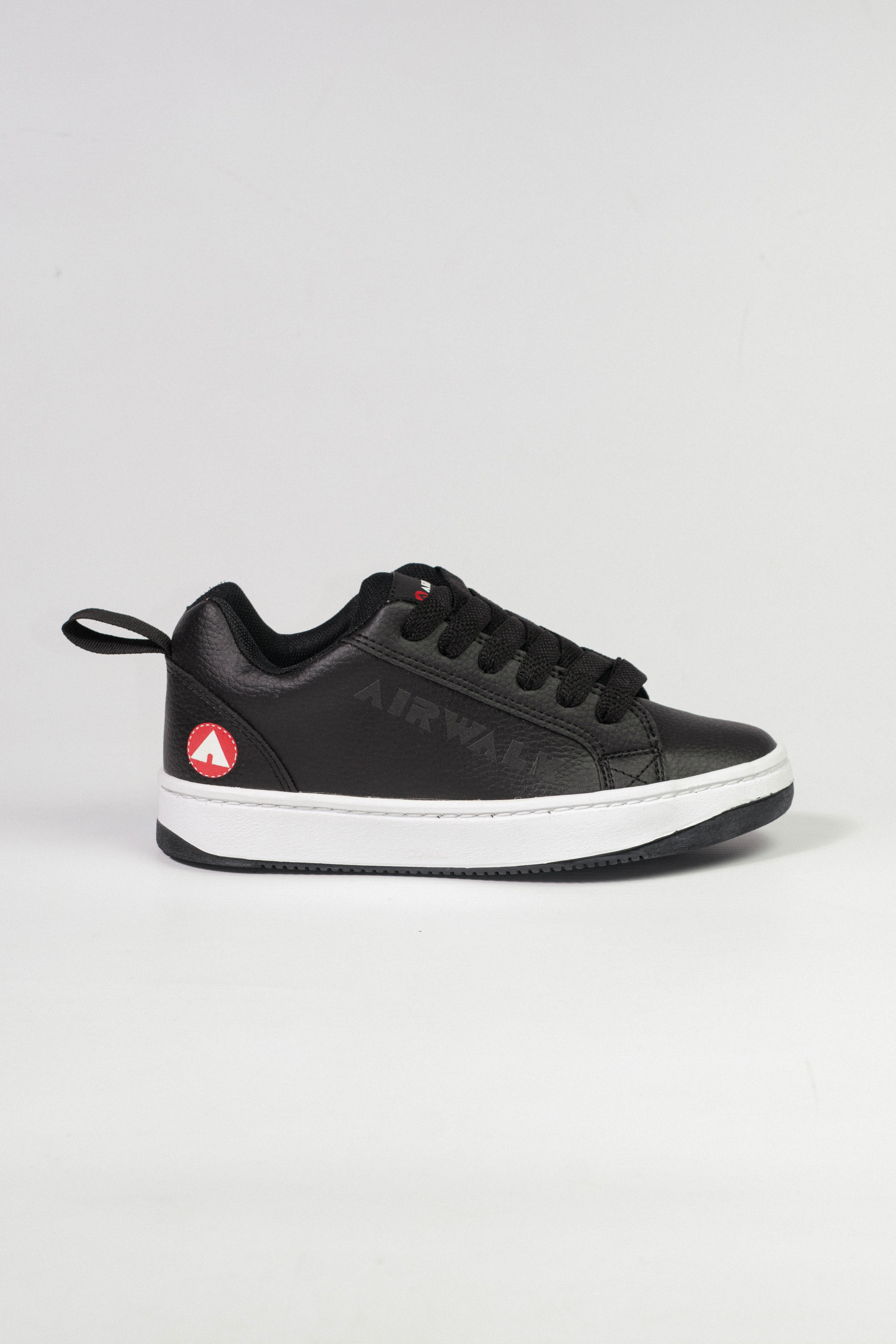 Air Walk Unisex Coolaste Black Sneakers - Comfortable & Stylish Shoes for Men & Women | Perfect for Running, Walking & Casual Wear