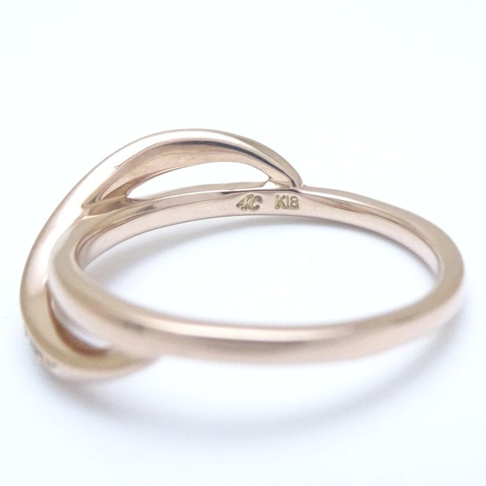 4℃ Diamond Ring K18PG Pink Gold - Elegant 18K Rose Gold Jewelry for Women, Perfect for Engagement, Wedding & Anniversary Gifts | Luxury Fine Jewelry Collection
