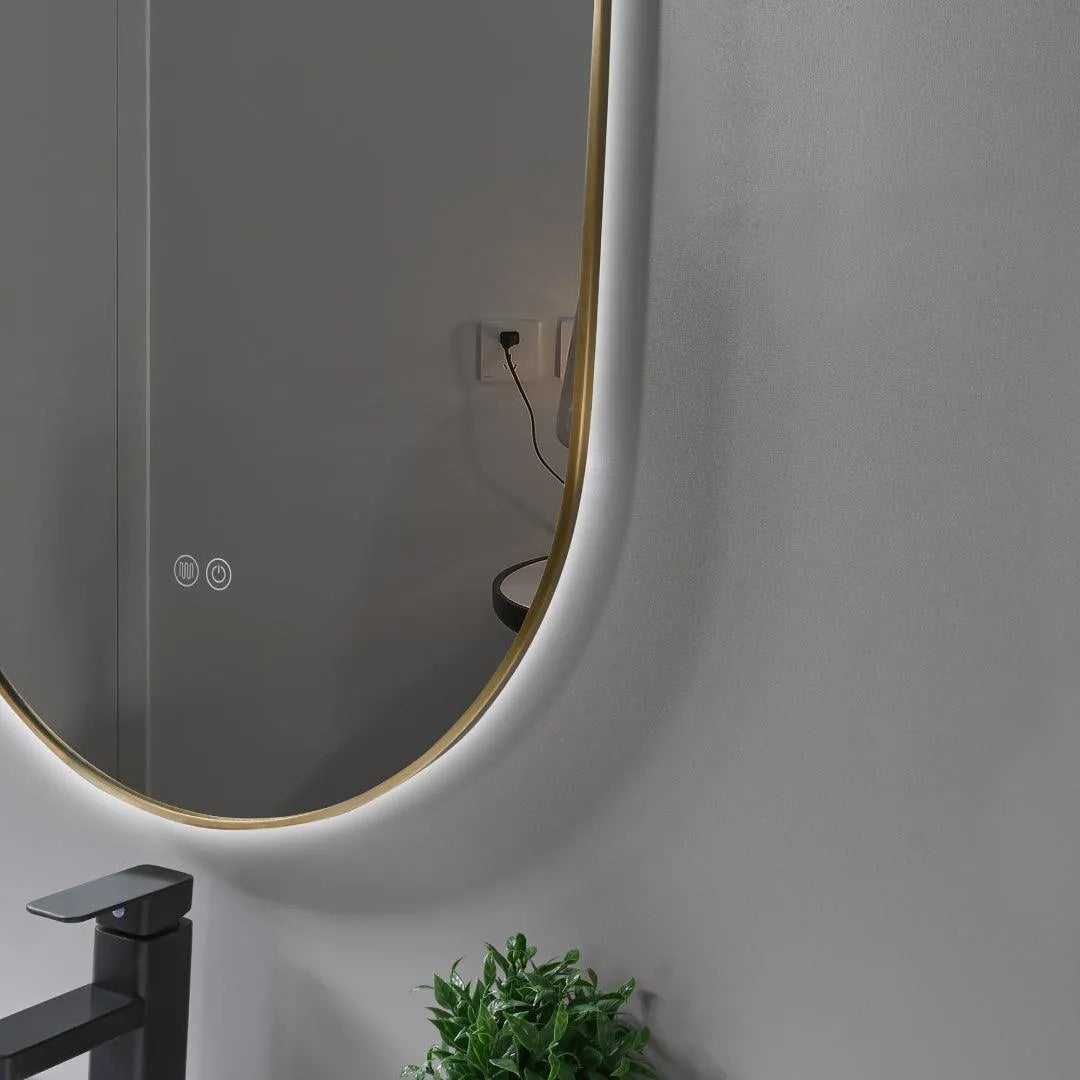 LED Mirror with Touch Control - LEDBM924B - Perfect for Vanity, Bathroom, and Makeup Application