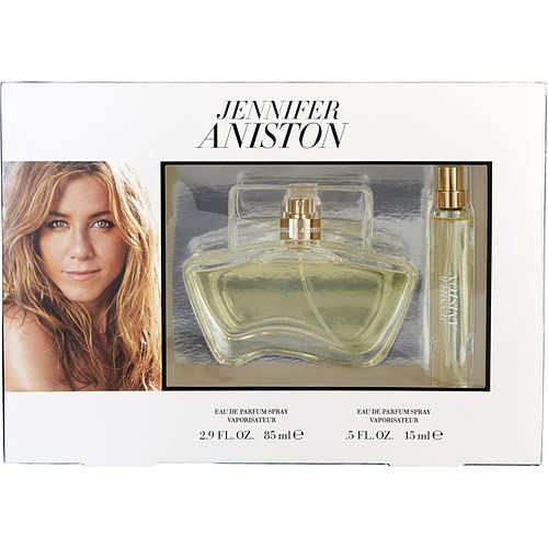 Jennifer Aniston Perfume Gift Set - 2.9 Oz EDP Spray & 0.5 Oz Travel Purse Spray | Women's Fragrance for Everyday Wear, Date Night & Special Occasions