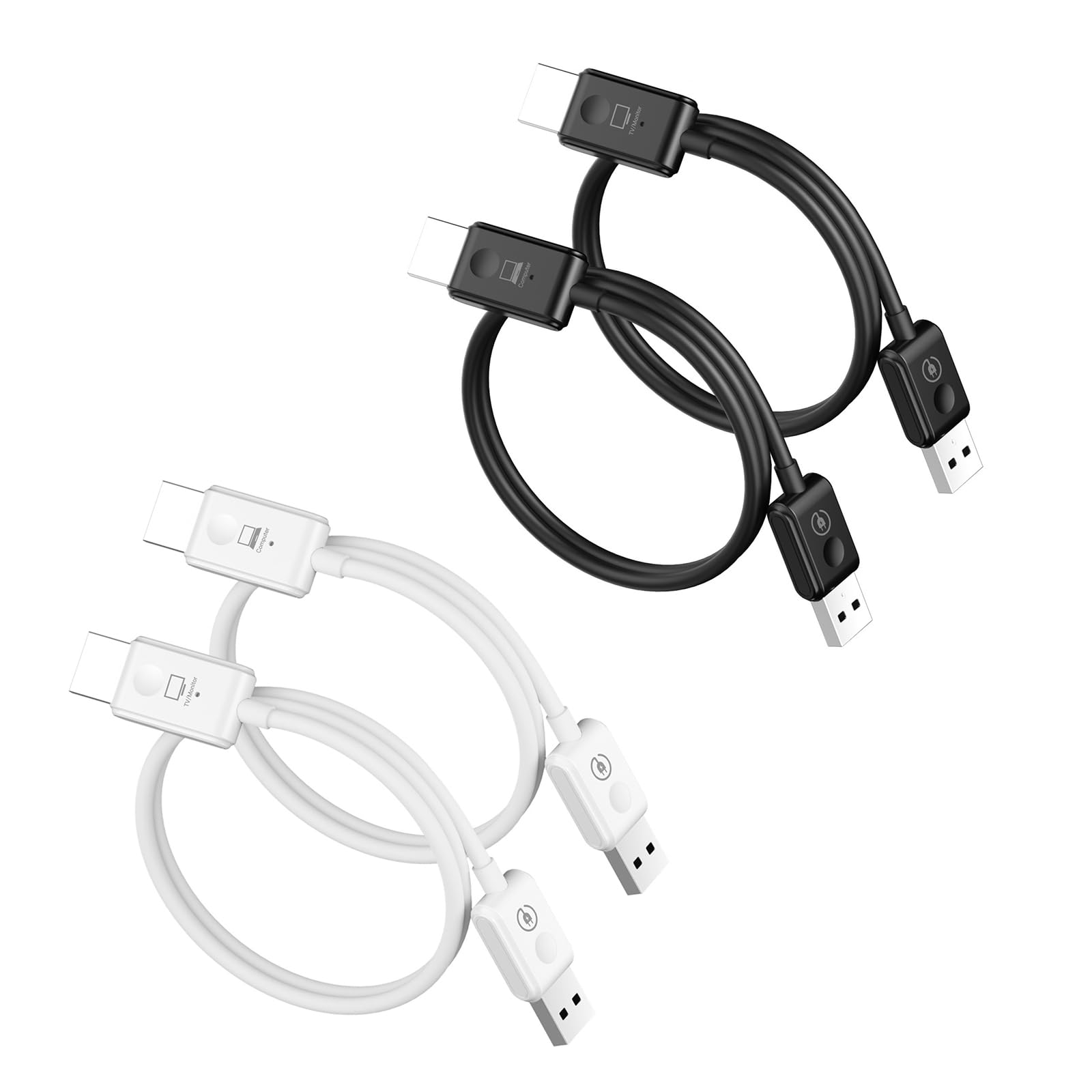 Wireless HDMI Transmitter & Receiver Extender - 1080p Full HD Video Streaming for Meetings, Travel & Home Theater | Compatible with Wireless Display Dongle & Adapter