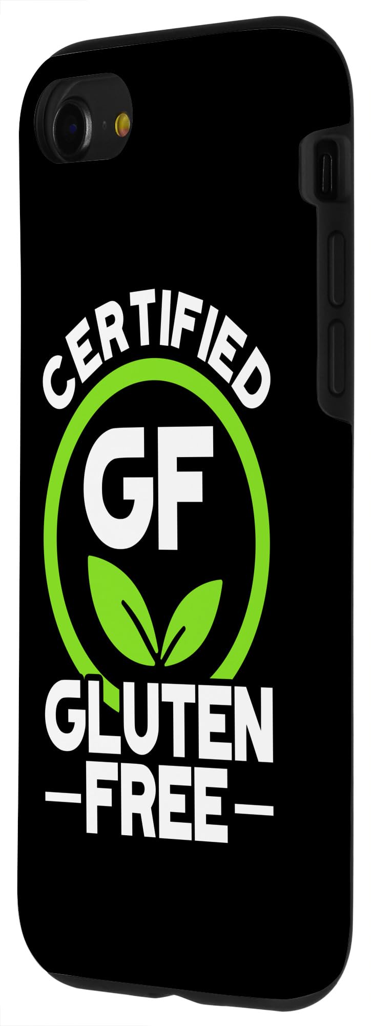Apple iPhone SE (2020) / 7 / 8 Certified Gluten-Free Phone Case - Celiac Disease Safe Protective Cover for Everyday Use, Work & Travel