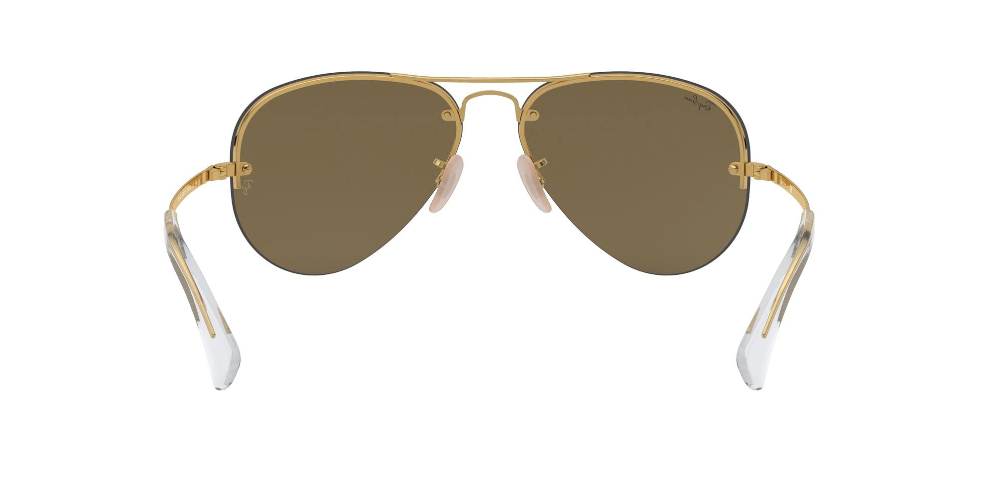 Ray-Ban RB3449 Classic Aviator Sunglasses for Men & Women - Polarized UV Protection Lenses - Stylish & Durable for Outdoor Activities, Driving, and Travel