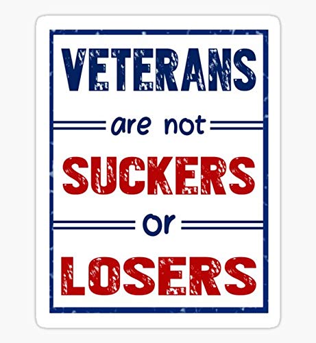 Patriotic Veterans Sticker - Vinyl Decal for Cars, Trucks, Laptops, Walls & Windows - Waterproof & Durable - Show Support for Military Heroes - Perfect for Bumpers, Notebooks & Home Decor
