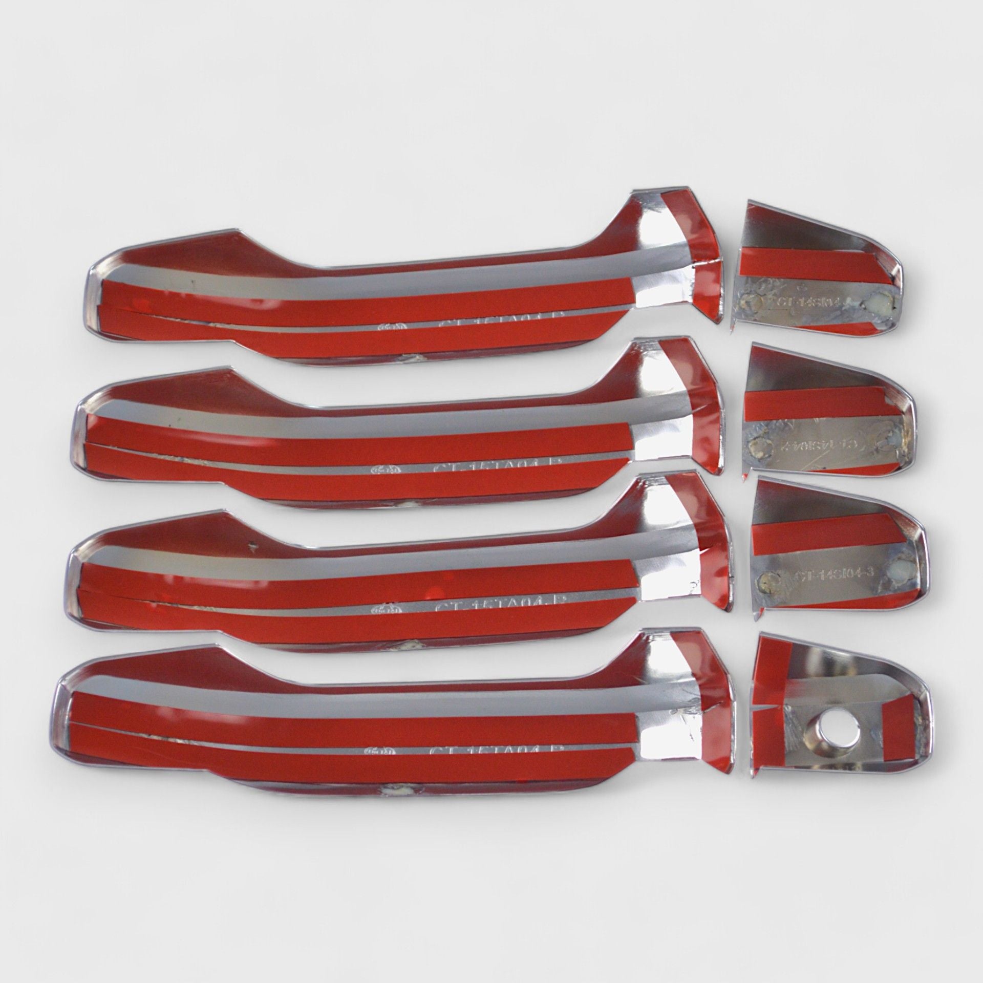Smart Key Chrome Door Handle Cover DH233 - Secure & Stylish Upgrade for Home & Office Doors