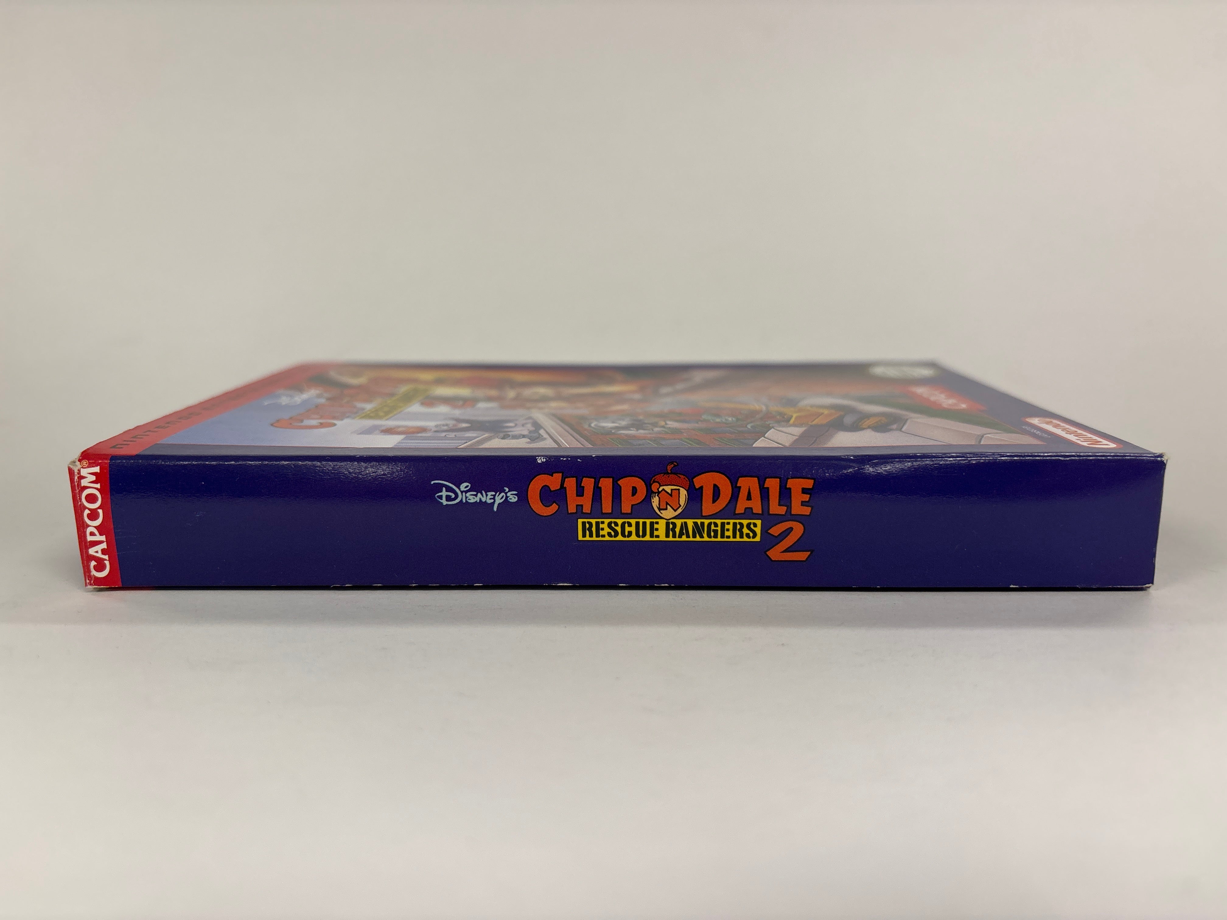 Original Chip 'N Dale: Rescue Rangers 2 NES Box & Inserts Only (No Game or Manual) - Perfect for Collectors & Retro Gaming Display