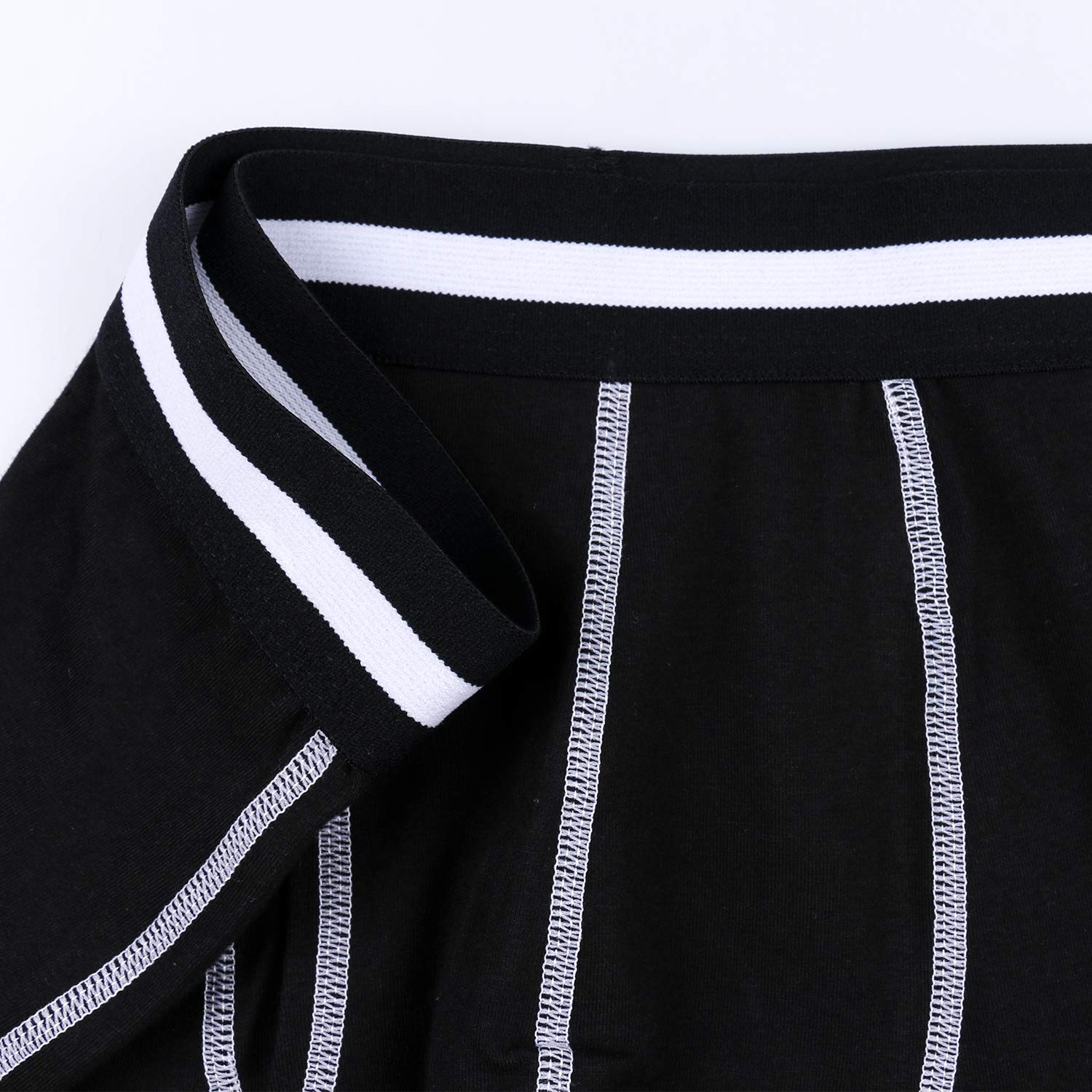 Premium Azuki Men's Underwear - Soft Long Leg Boxer Briefs for Comfort & Support - Perfect for Workout, Travel & Everyday Wear