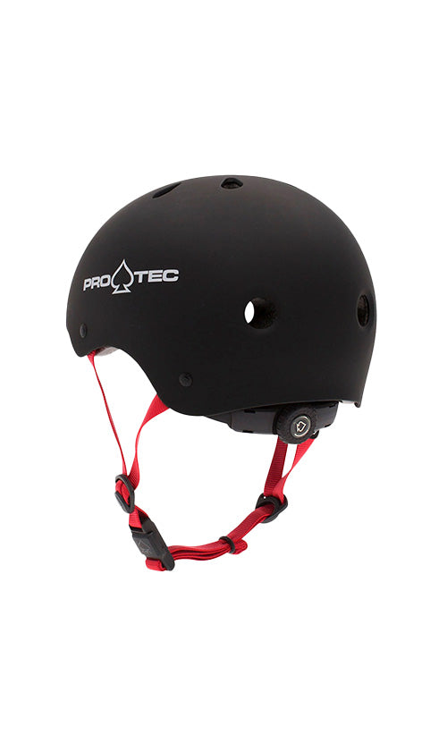Pro Tec Classic Fit Junior Helmet - Matte Black Skateboard & Bike Safety Gear for Kids - Perfect for Skateboarding, Cycling, and Outdoor Sports
